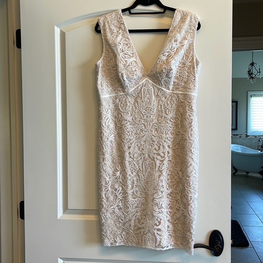 Tadashi shodi lace dress.